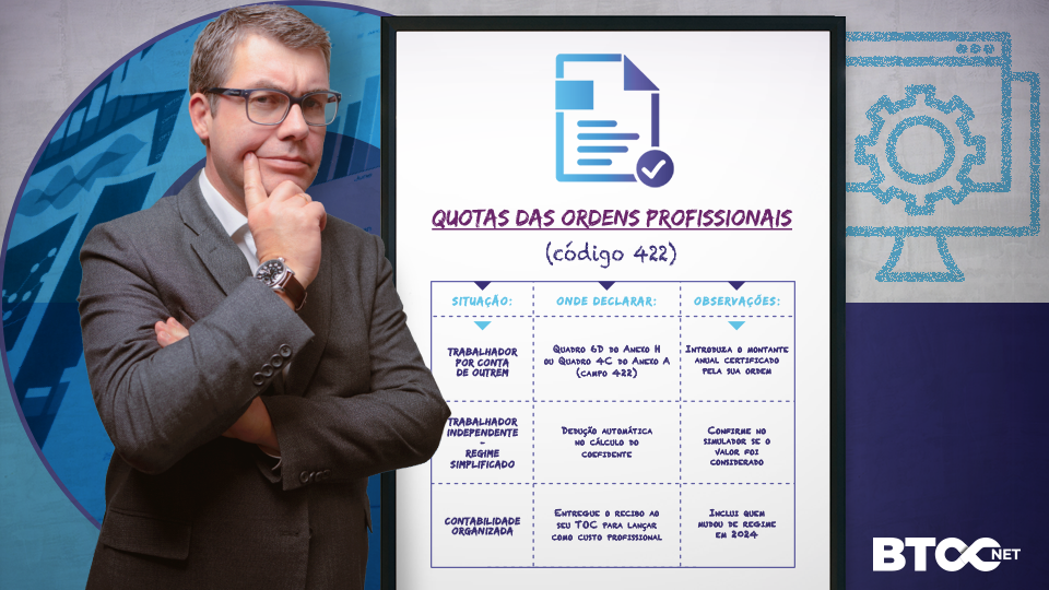 quotas das ordens profissionais - irs - btocnet