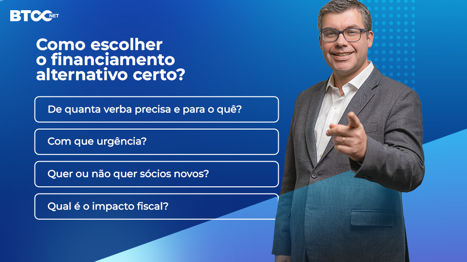 como escolher o financimento alternativo certo