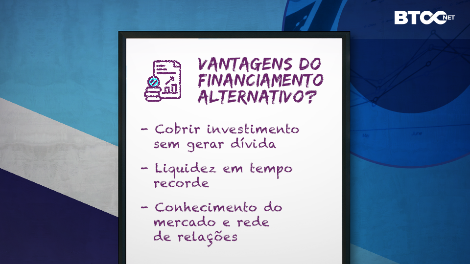 vantagens do financiamento alternativo