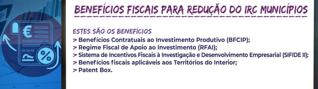 Benefícios fiscais para reduzir o IRC